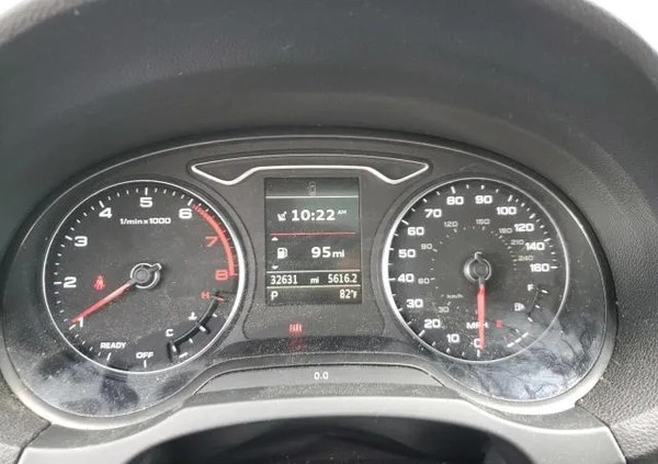 Audi A3 cena 38900 przebieg: 52868, rok produkcji 2016 z Głogów Małopolski małe 56